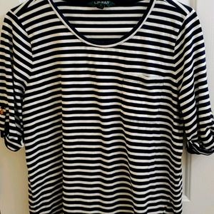 Ralph Lauren 3/4 sleeve top size XL